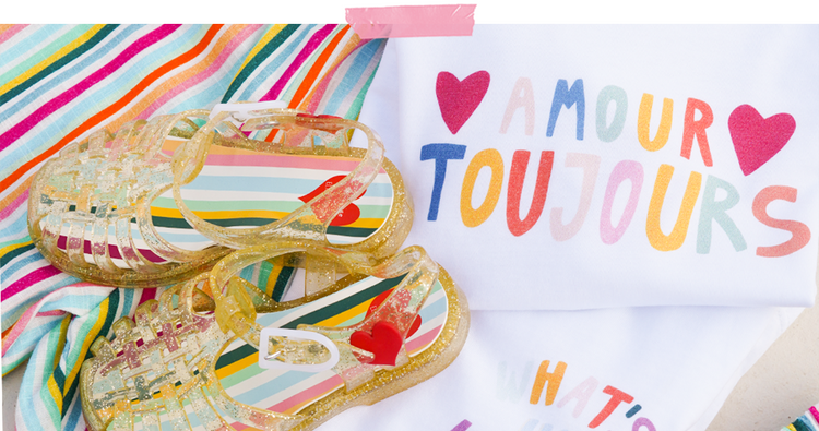 Vivez un été coloré avec les sandales Méduse x Elise Chalmin!