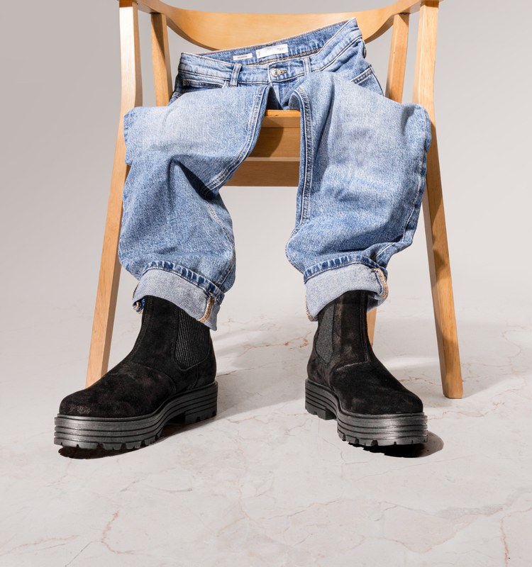 BOTTINES CUIR