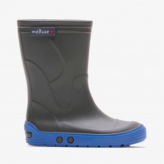 Bottes enfant Méduse Airbus Anthracite/Bleu AIRBUS-EN-ANBL