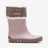Childrens high boots Méduse Aircol Dusty Pink/Taupe