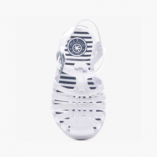 Childrens sandals Méduse Sunray White