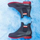 Bottines femme Méduse Jumpsport Bleu Nuit/Rouge JUMPSPORT-FE-BLNURO