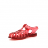 Women sandals Méduse Sunchanvre Carmine Red