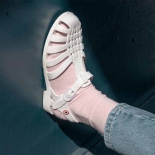 Women sandals Méduse Sunmif White