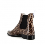 Womens low boots Méduse Japlou panther