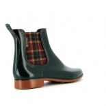 Womens low boots Méduse Japscot Green/Caramel