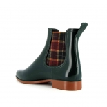 Womens low boots Méduse Japscot Green/Caramel