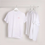 Clothes Méduse T Shirt White Print Pink