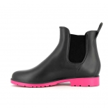 Bottines enfant Méduse Jumpy Anthracite/Fuchsia JUMPY-EN-ANFU