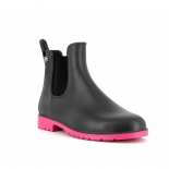 Bottines enfant Méduse Jumpy Anthracite/Fuchsia JUMPY-EN-ANFU