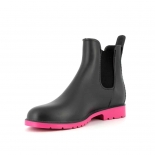Womens low boots Méduse Jumpy Anthracite/Fuchsia