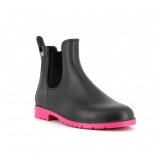 Womens low boots Méduse Jumpy Anthracite/Fuchsia