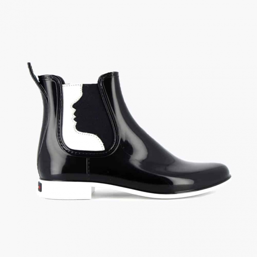 Bottines femme Méduse Japstyle Bleu Nuit/Blanc JAPSTYLE-FE-BLNUBL
