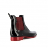 Womens low boots Méduse Japtwid Black/Dark red