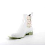 Bottines femme Méduse Japflo Blanc/Olive JAPFLO-FE-BLOL