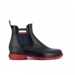 Bottines femme Méduse Jumpsport Bleu Nuit/Rouge JUMPSPORT-FE-BLNURO