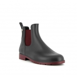 Womens low boots Méduse Jumpy Anthracite/Burgundy