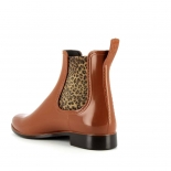Womens low boots Méduse Japarou Caramel/Brown