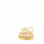 Women sandals Méduse Mambo Gold Glitter