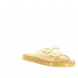 Women sandals Méduse Mambo Gold Glitter