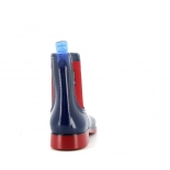 Womens low boots Méduse Japlou Navy Blue/Red