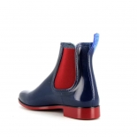 Womens low boots Méduse Japlou Navy Blue/Red