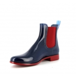 Womens low boots Méduse Japlou Navy Blue/Red