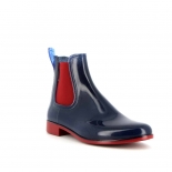Womens low boots Méduse Japlou Navy Blue/Red
