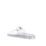 Women sandals Méduse Mambo Silver Glitter