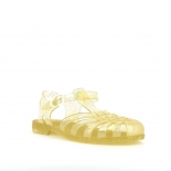 Mens sandals Méduse Sun Gold Glitter