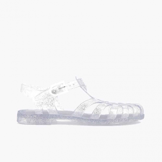 Childrens sandals Méduse Sun Silver Glitter
