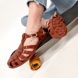 Childrens sandals Méduse Sun Terracotta