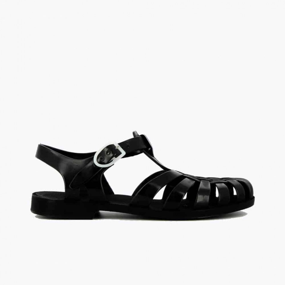 Sandales noires femme 2025