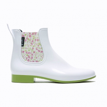 Womens low boots Méduse Japflo White/Olive