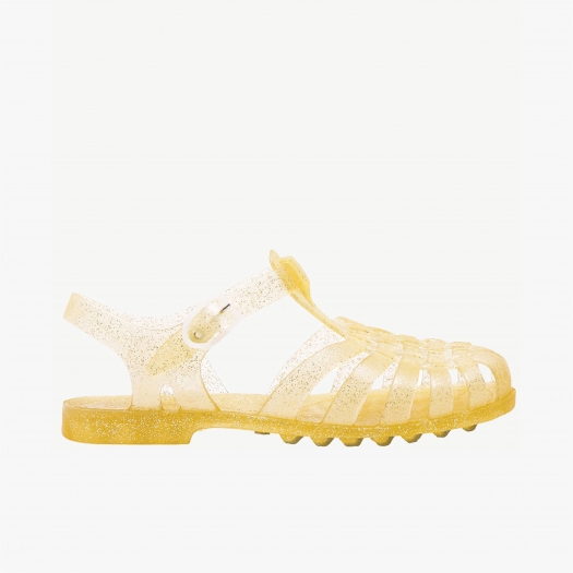 Childrens sandals Méduse Sun Gold Glitter