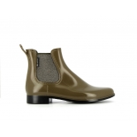 Bottines femme Méduse Japlou Kaki/Noir JAPLOU-FE-KANO