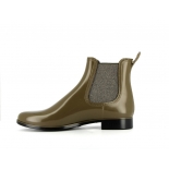 Bottines femme Méduse Japlou Kaki/Noir JAPLOU-FE-KANO
