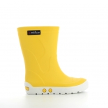 Childrens high boots Méduse Airport Yellow/White