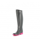 Childrens high boots Méduse Filo Anthracite/Fuchsia