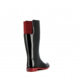 Bottes femme Méduse Faustwid Noir/Rouge Foncé FAUSTWID-FE-NOROFO