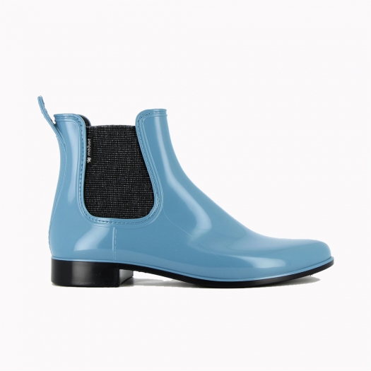 Chaussure de sécurité haute femme Fashion Sécurité bleu jean taille 38