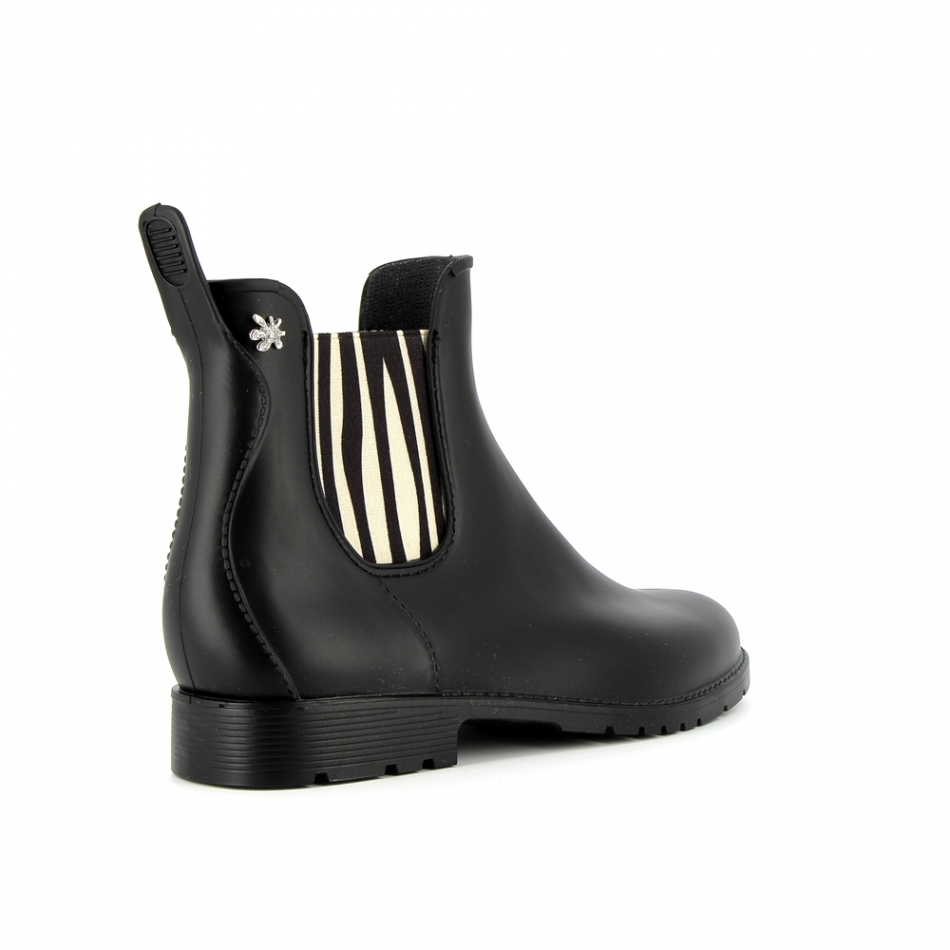 Bottines enfant Jumpzebr Noir Meduse