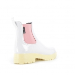 Womens low boots Méduse Japmod White/Straw