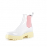 Womens low boots Méduse Japmod White/Straw