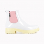 Womens low boots Méduse Japmod White/Straw