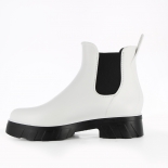 Bottines femme Méduse Jumpmod Blanc/Noir JUMPMOD-FE-BLANCNOIR