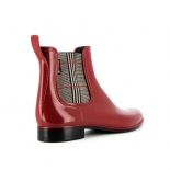 Womens low boots Méduse Japox Dark Red/Black