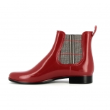 Womens low boots Méduse Japox Dark Red/Black