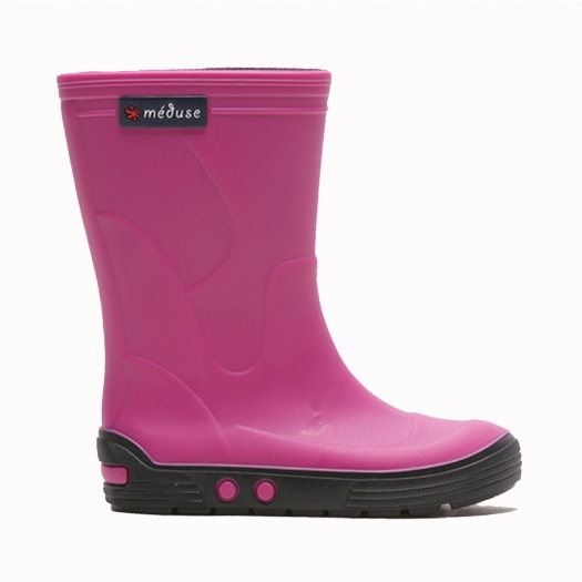 Bottes enfant Méduse Airbus Fuchsia/Bleu Nuit AIRBUS-EN-FUBLNU