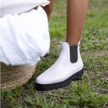 Womens low boots Méduse Jumpmod White/Black